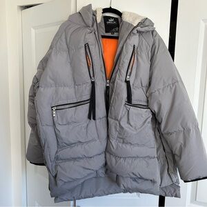 Viral Amazon coat Orolay thickened down jacket grey 3X
